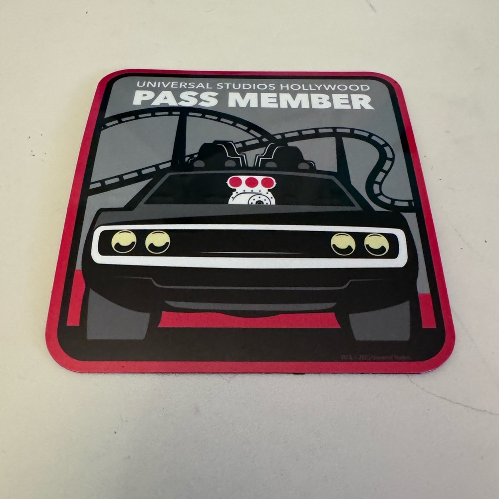 Universal Studios Hollywood Pass Member Fast & Furious Hollywood Drift Magnet